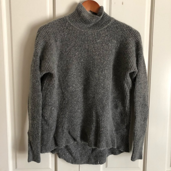 Madewell Wafflestitch Turtleneck Sweater - Picture 2 of 4